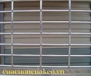 Cửa cuốn song ngang sơn tĩnh điện 
